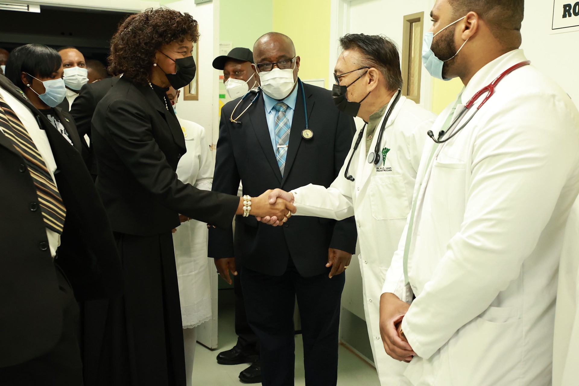 The Governor General says the healthcare system in Grand Bahama has